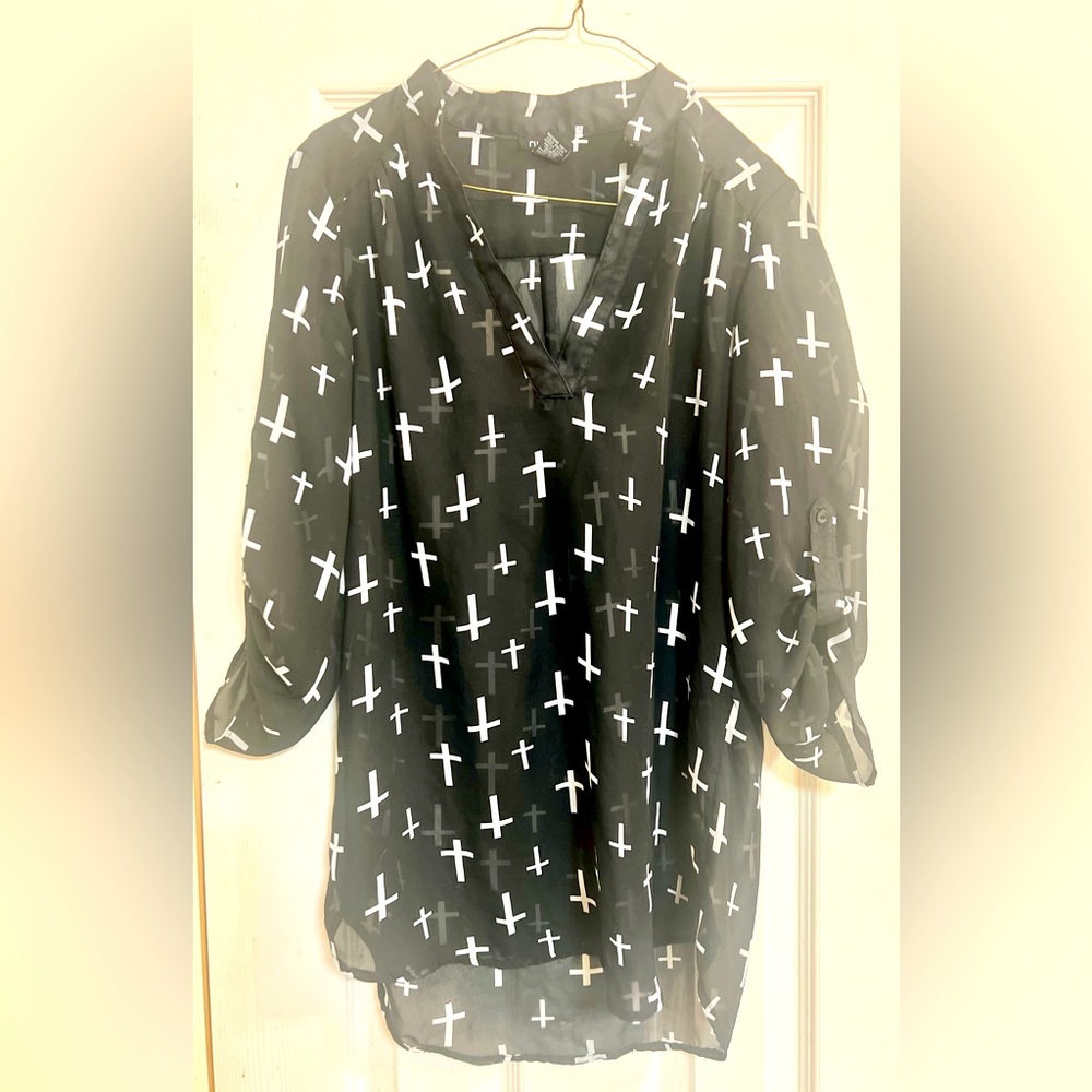 Rue 21 sheer tunic.